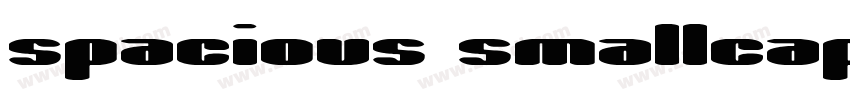 spacious smallcap字体转换